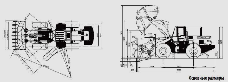 Давление в шинах погрузчик komatsu